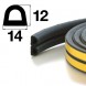   Apecs D-14*12-BL (40)