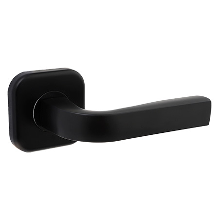 Ручки раздельные, Ручки дверные Avers H-1582-P-BLM (Spindle 140) (B2B), ООО "ХОРОШИЕ ЗАМКИ"